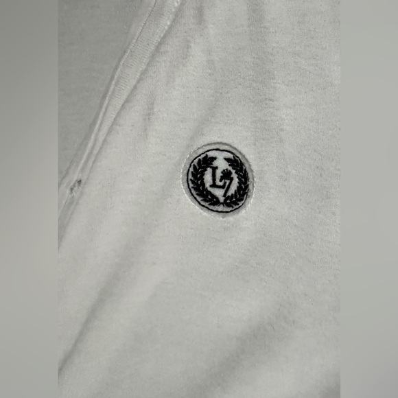 Lucky 7 Brand Shirt Mens Large white Snap Button Washed Long Sleeve - Picture 4 of 6